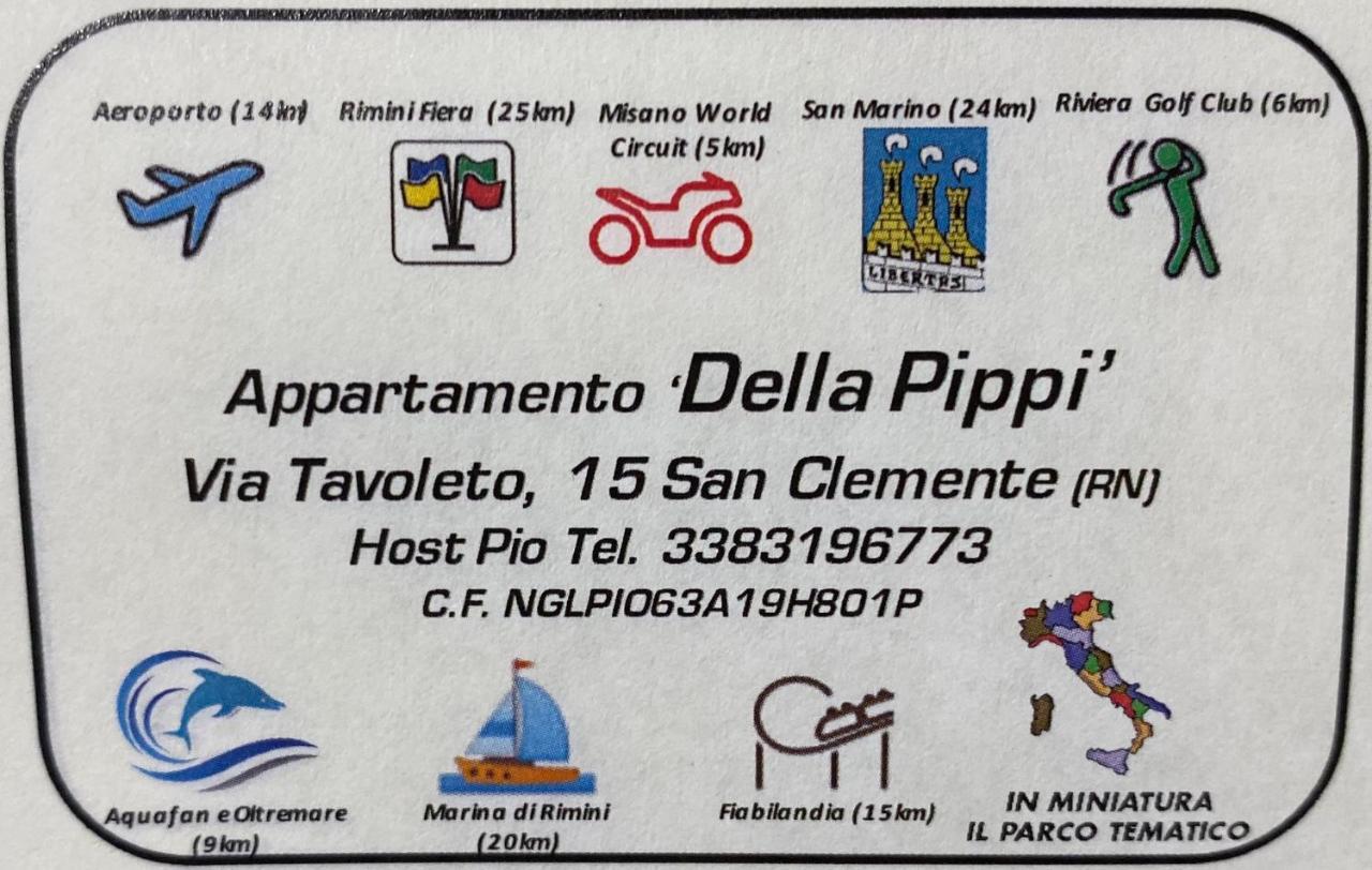 Апартаменты Bilocale Della Pippi San Clemente Sant'Andrea in Casale Экстерьер фото